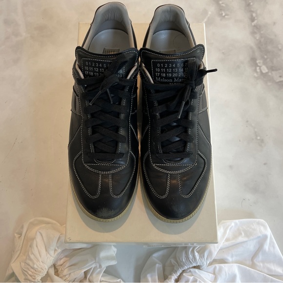 Maison Martin Margiela “Replica” Black/Grey Lamb size 9M/42Euro Moderately Worn - Picture 1 of 5